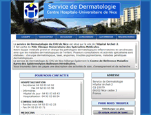 Tablet Screenshot of dermatochunice.com